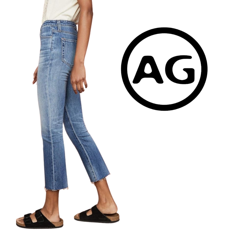 AG - Adriano Goldschmied - The Jodi Slim Crop Jeans, 12 Years Eternal Blue, 28